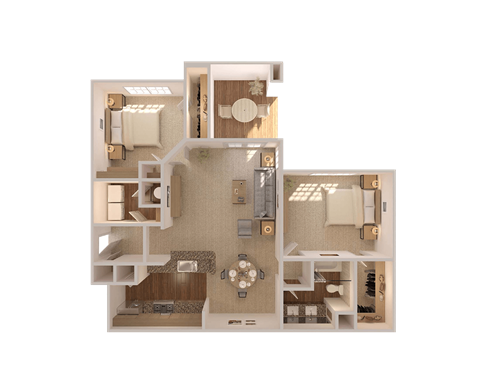Harbor Cove Apartments Floor Plan